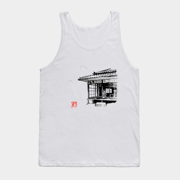 libing at fuji Tank Top by pechane